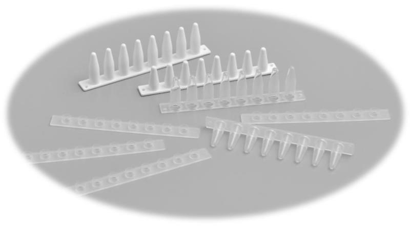 贝兰伯/Bioland_PCR002N-8FWPK_Bioland™ EW设计PCR8联管_0.2 ml；平盖；白色；125条/盒