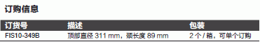 Fisherbrand_10-349B_漏斗_顶部直径311mm  颈长度89mm