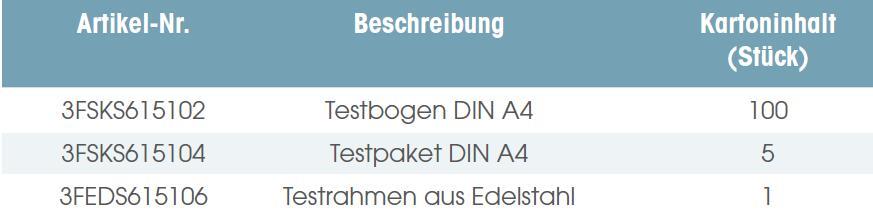 泰瑞琳/steriCLIN_3FEDS615106_Bowie-Dick-Testsystem DIN A4 von测试包_Testrahmen aus Edelstahl - 