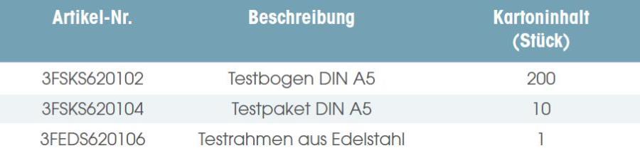泰瑞琳/steriCLIN_3FEDS620106_BD测试DIN A5 von_Testrahmen aus Edelstahl - 