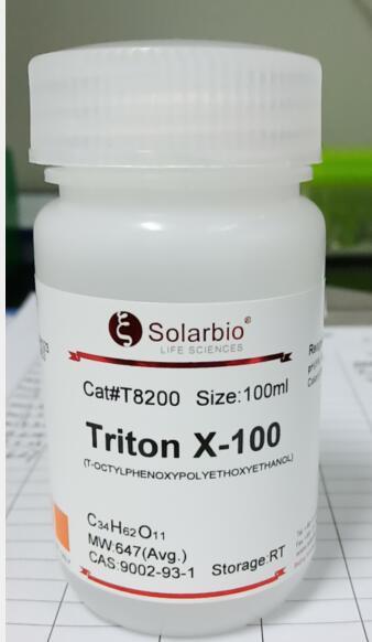 Solarbio/索莱宝_T8200-100ml_曲拉通 Triton X-100_100ml - 