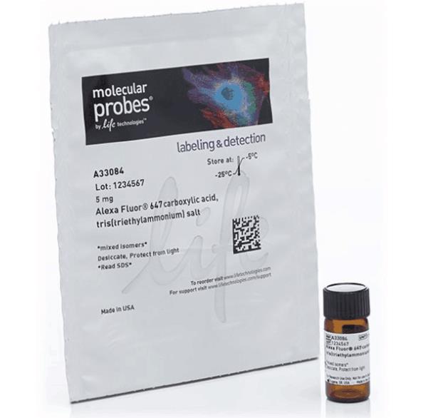 热电/Thermofisher_A33084_nvitrogen，Alexa Fluor™ 647 Carboxylic Acid（试剂）_5mg - 