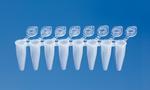 普兰德/brand_781317_八联PCR管_PP 0.15ml 每管连单盖  低容 白管  120条/包