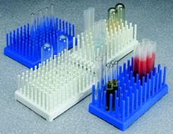 耐洁/Nalgene_5977-0317_桩式试管架_填充聚丙烯 试管大小14-17 蓝色 8个/箱