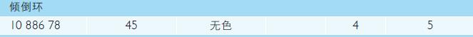 肖特/Schott_1088678_TpCh2601 倾倒环_GL 45 无色 高4mm