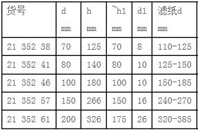 肖特/Schott_2135261_DURAN棱边漏斗_ d = 200 mm
