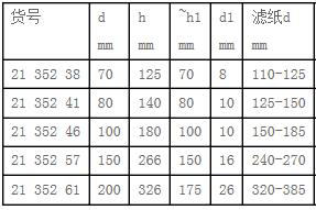 肖特/Schott_2135261_DURAN棱边漏斗_ d = 200 mm