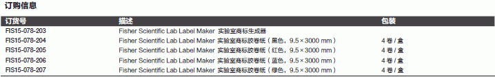 飞世尔/Fisher_T_70115078207_实验室标签生成器_胶卷纸（绿色）