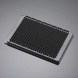 Corning BioCoat Poly-D-Lysine Small-Volume 384 Well Black/Clear Flat Bottom Microplate, 5/Pack, 50/C