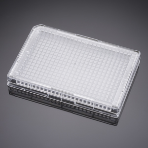 Corning BioCoat Collagen I 384 Well Clear Flat Bottom TC-Treated Microplate, with Lid, Sterile, 5/Ca