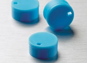 蓝色聚丙烯盖子色标冻存管;Corning Blue Polypropylene Cryogenic Vial Cap Inserts