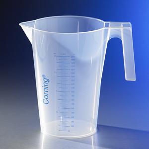 BEAKER,500ML,WITH HANDLE AND SPOUT,PP,12/12；该产品不拆零出售;停产 不销售
