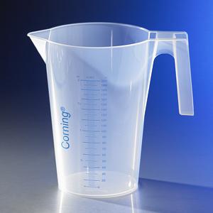 BEAKER,1L,WITH HANDLE AND SPOUT,PP,12/12；该产品不拆零出售;停产 不销售