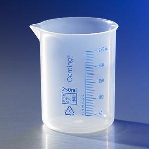 BEAKER,400ML,PLASTIC,LOW FORM,PP,6/6；该产品不拆零出售;停产 不销售