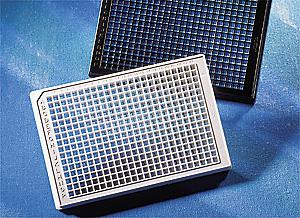 384孔板 透明 平底 高结合表面  PS（聚苯乙烯）材质 无盖 未灭菌;Corning 384 Well Clear Flat Bottom Polystyrene High Bind Microp