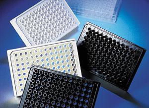 96孔板 透明 半区 平底 TC处理表面 灭菌;Corning 96 Half Area Well Clear Flat Bottom TC-Treated Microplate, 20 per Ba