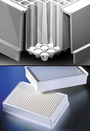 PLT,384W,0.45um PVDF FILTER,NT  384孔FiltrEX滤板 白色  0.45um孔径PVDF（聚偏氟乙烯）亲水膜 未灭菌;5个/包；该产品不拆零出售;停产 不销售