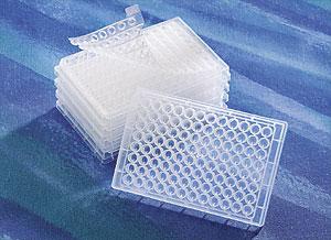 PLT,96W,RB,PP,CORNING CLEARPRO  96孔超透明板 透明 圆底 未处理表面 PP（聚丙烯）材质 未灭菌 散装;25个/包,4包/箱;停产 不销售