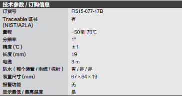 Fisherbrand_15-077-724_5毫升疫苗监控型温度计_15-077-724