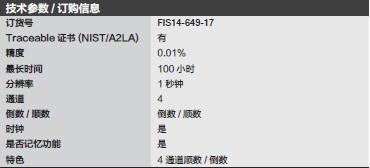 Fisherbrand_14-649-17_四通道闹铃计时器_最长时间100小时