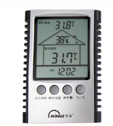 ETH535-明高 ETH535 电子室内外温湿度计-带探头 数显测量计