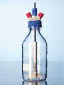 肖特/Schott_ 1200396_GL 45  搅拌反应器_1000ml GL 45  玻璃瓶 可折叠的磁性搅拌头 GL 45 PP 2 孔盖孔径 GL 14
