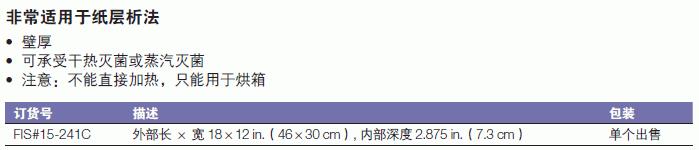 康宁/corning_15-241C_Pyrex? 玻璃消毒盘_46×30×7.3cm