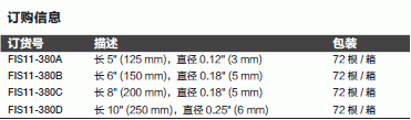 Fisherbrand_11-380D_玻璃搅拌棒_长250mm  直径6mm