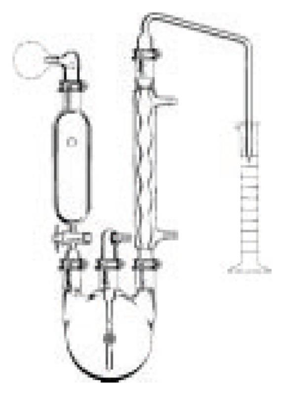 肯堡/kimble_K513800-0000_二氧化硫蒸馏器_高：595mm    宽：11.81 in.     容量：1000mL