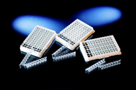 热电/Thermofisher_95029390_可拆透明酶标板_聚苯乙烯  96孔 UB表面 12条 每条8孔 25/包 50/箱