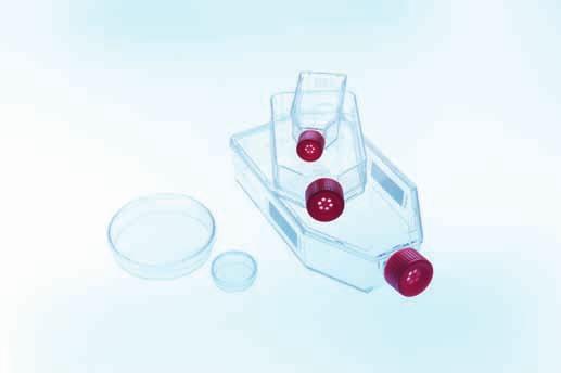 葛莱娜/Greiner_690910_层粘连蛋白包被的细胞培养瓶_培养面积25CM2  50ml 红色滤盖 50个/箱