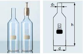 肖特/Schott_2142132_DURAN培养瓶_ with straigth rim， 200 ml