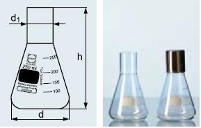 肖特/Schott_2177163_DURAN Erlenmeyer培养瓶 直颈型带金属盖_2000 ml