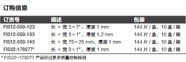 Fisherbrand_22-178277_载玻片_厚度1mm  3*1”