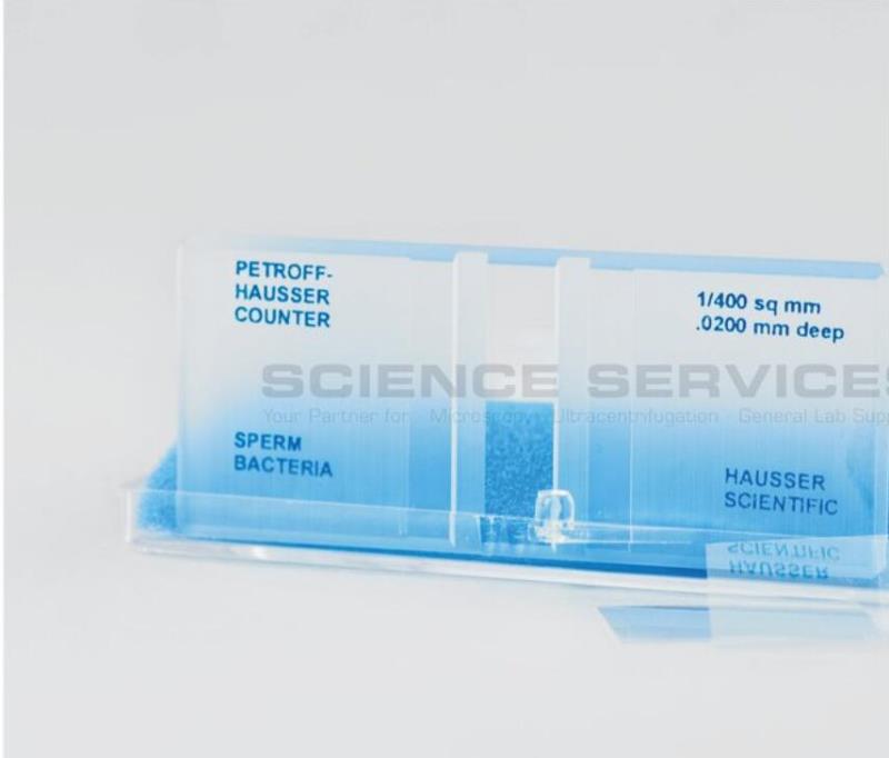 Thermo Scientific_02-671-13_Hausser Scientific™ Petroff-Bacteria Counter 3900血细胞计数板_Depth (Metric) 0.02mm