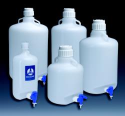 耐洁/Nalgene_8318-0050PK_带放水口细口大瓶|蒸馏水瓶_LDPE  20L  圆形  白色 耐低温 1个/包，4个/箱