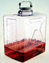 耐洁/Nalgene_ DS2213-0050_CleanboyTM 透明矩形细口大瓶_PC  20L PP螺旋盖  1个