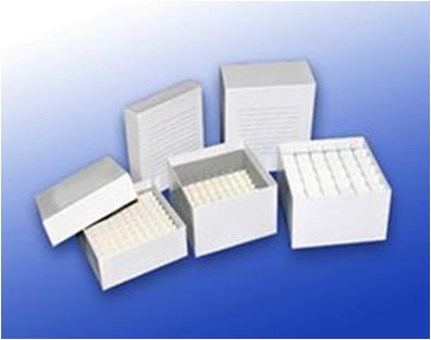 巴罗克/Biologix_90-5016_纸冷冻盒_16格 50毫升离心管冷冻盒 白色 盖子上有书写区域   5个/包 20包/箱