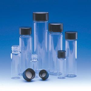 Fisherbrand_14-955-329_玻璃样品瓶_玻璃  12ml  透明 瓶盖带 PTFE 涂层的白色14B 橡胶衬垫