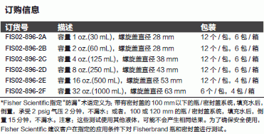 Fisherbrand_02-896-2F_HDPE半透明圆瓶_HDPE  1000ml  圆形  半透明