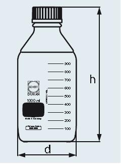 肖特/Schott_218015455_肖特蓝盖1000ml_1000ml