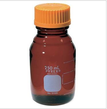 51395-100_Corning  Pyrex 51395  试剂瓶 棕色避光_100ml  4个/箱