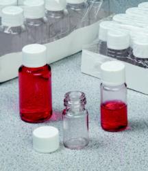 耐洁/Nalgene_2035-0020_无菌诊断瓶_PETG  20ml 有带内衬的白色 HDPE（高密度聚乙烯）瓶盖   20个/包， 5包/箱