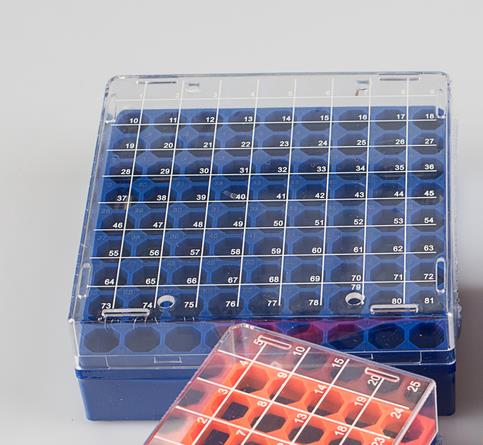 贝兰伯/Bioland_FB07-81_Bioland 冻存管盒_9X9，81孔，网格型，1个/包，50包/箱